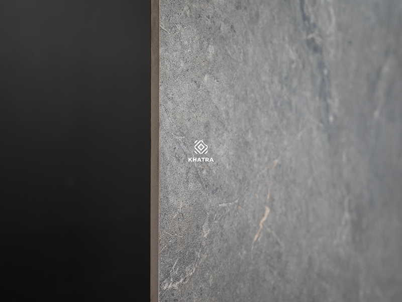 Hình chụp hiệu ứng vân gạch MIX STONE UMBER