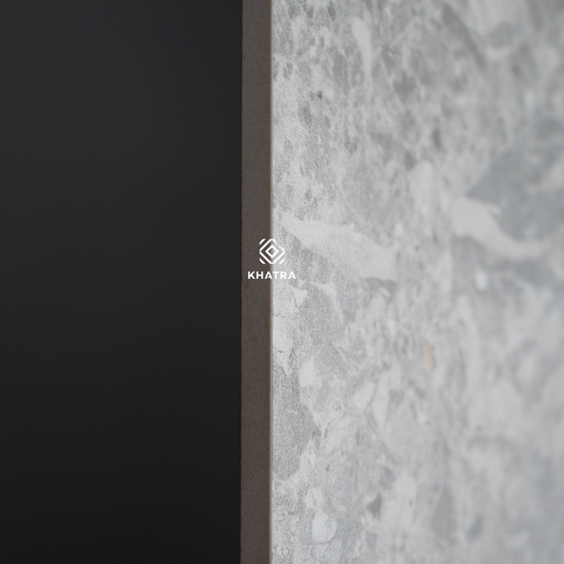 Cạnh gạch Terrazzo STONE LIGHT GREY 1200x1200