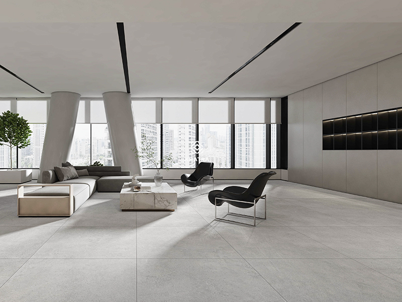 URBAN IVORY tile for office lobby flooring