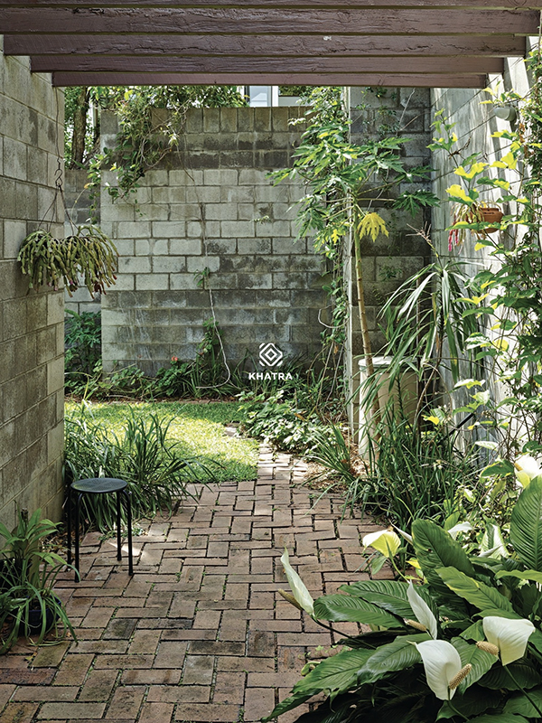 Block pavers for garden paving