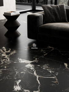 Bề mặt gạch Napoleon Black 1200x1200