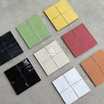 Gạch thẻ vuông giả gốm