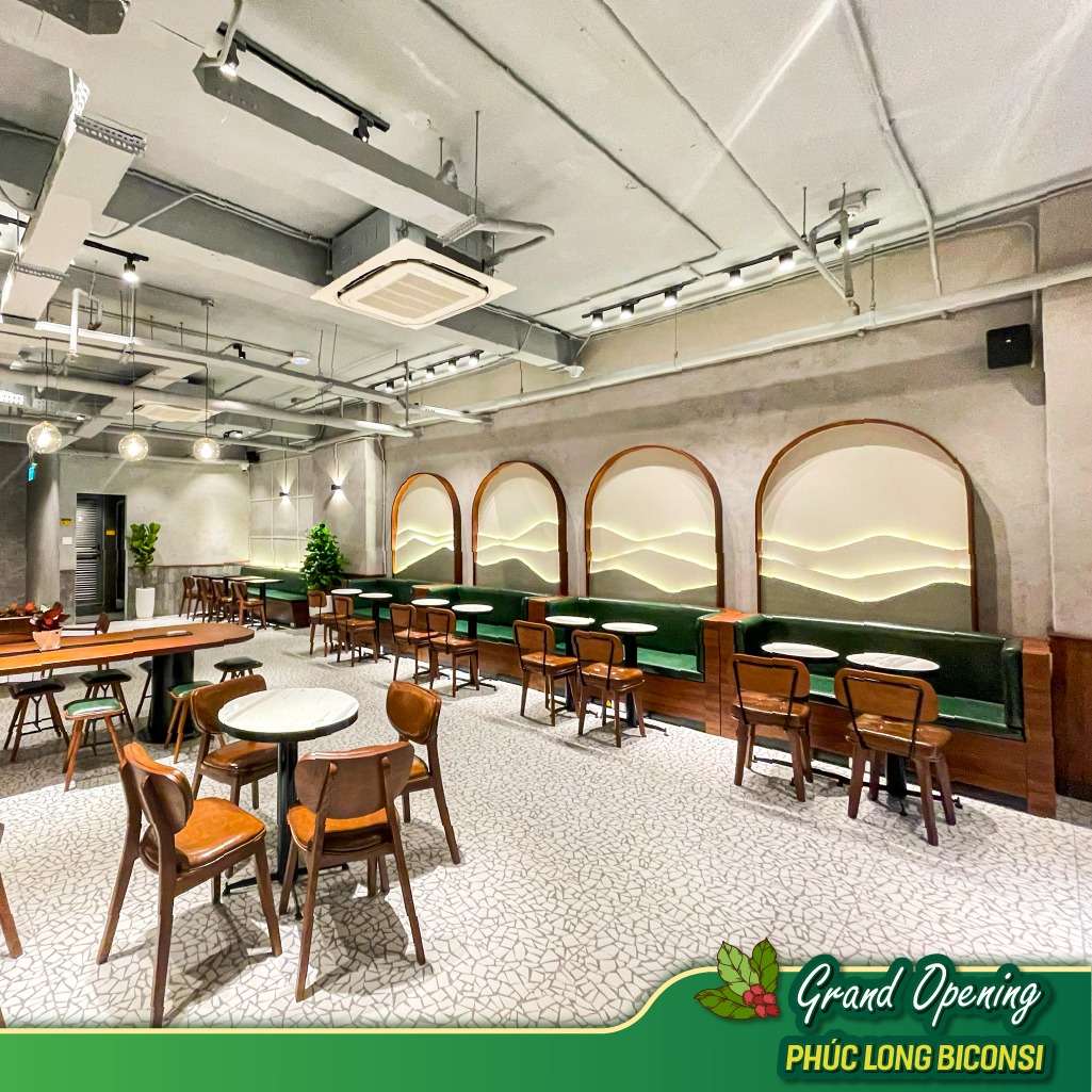 Phúc Long Biconsi sử dụng gạch Terrazzo D6736