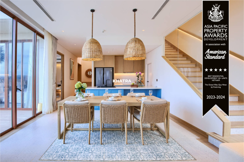 Gạch Terrazzo ET612-01 lát nền villa dự án Maia Quy Nhơn