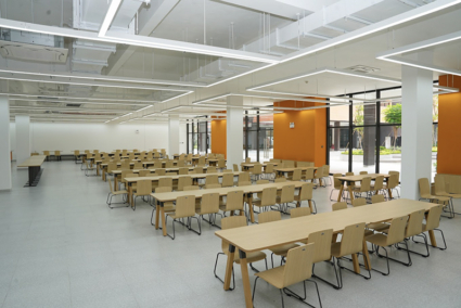 Gạch Terrazzo KR-W88236 lát nền Canteen Gạch Terrazzo KR-W88236 lát nền Canteen