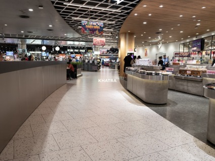 Gạch Terrazzo D6637 lát nền Aeon Mall Quận 7