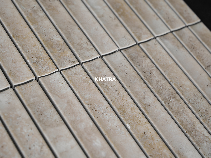 Surface of Stripe mosaic tile Y22F988A