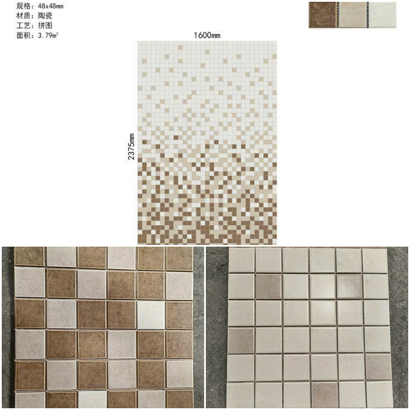 Triển khai thiết kế gạch mosaic dự án Sycamore Bình Dương