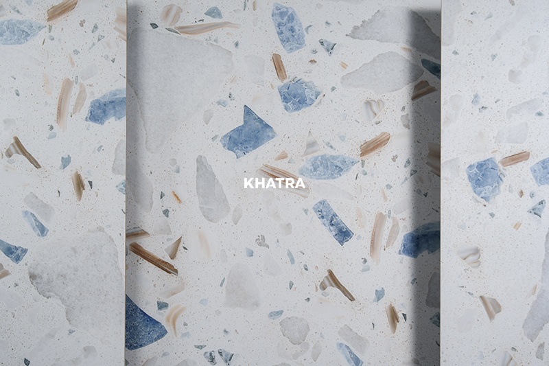 Texture details of Terrazzo tile KR-612D238