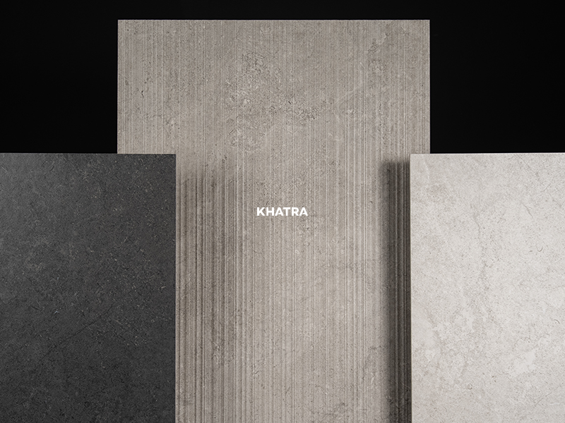 Close-up photo of the 2 Tundra tile surfaces