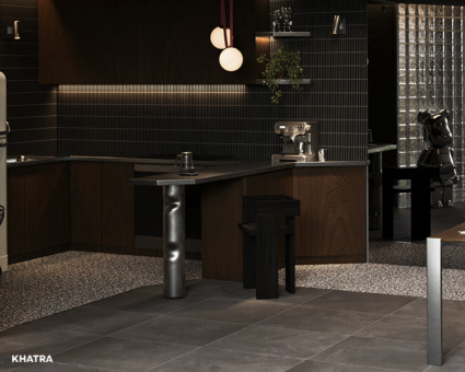 Thiết kế không gian bếp theo phong cách Modern Industrial