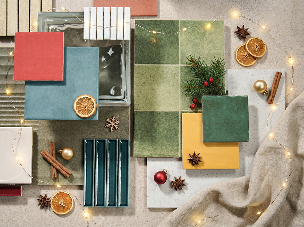 Flatlay Giáng Sinh