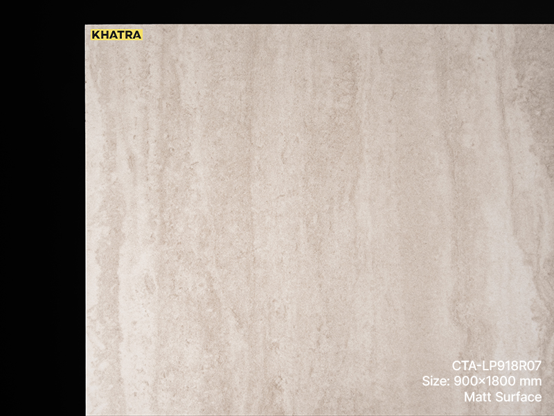 Hình chụp bề mặt gạch Travertine CTA-LP918R07