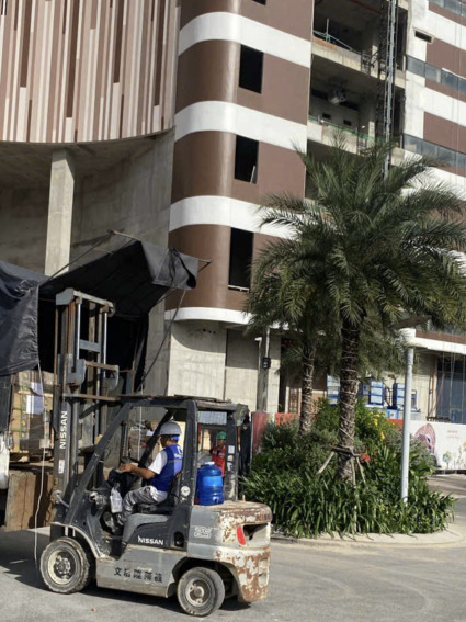 Giao gạch tại dự án Vega City Giao gạch tại dự án Vega City