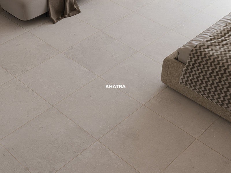 01GM Limestone-look tile for master bedroom flooring